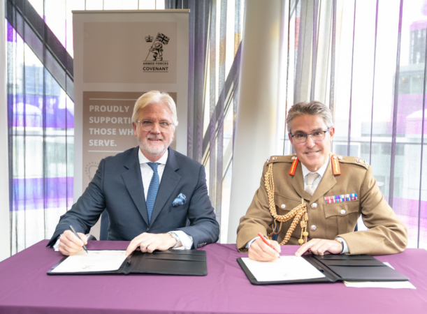M&G PLC signs the Armed Forces Covenant