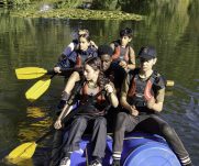 Cadets successfully made the raft